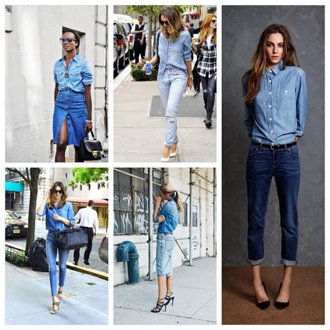 Total Denim Look Capri Pants Denim Fashion