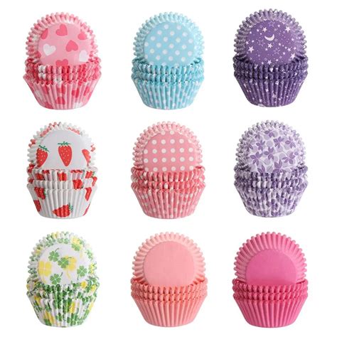 Doublures De Cupcake En Papier 100 Pi Ces Emballages De Gobelets Bo Tes