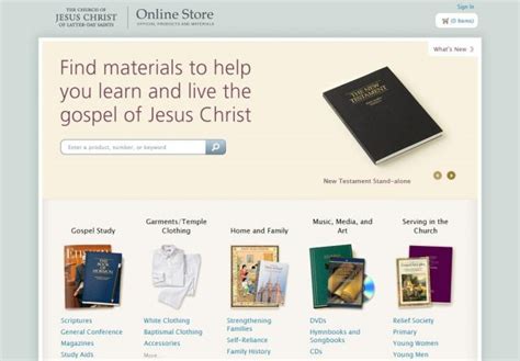 How To Order Latter Day Saint Materials From The Churchs Store