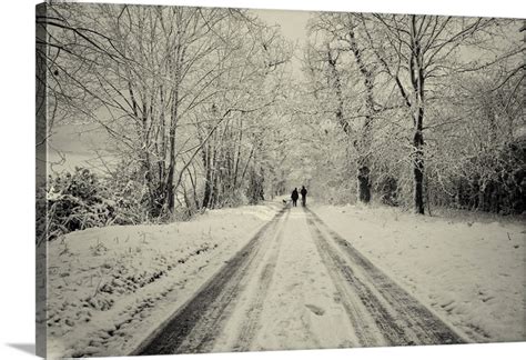 Snowy Landscape Wall Art, Canvas Prints, Framed Prints, Wall Peels ...