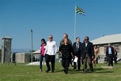 12th Nelson Mandela Annual Lecture: Robben Island site visit – Nelson Mandela Foundation