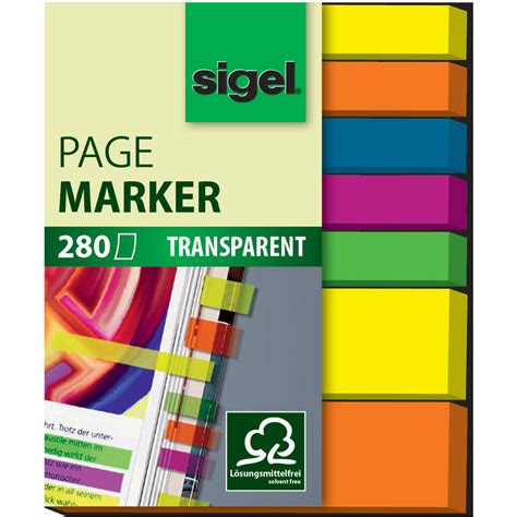 Sigel Marque Page Repositionnable Film Mix Micro Mini