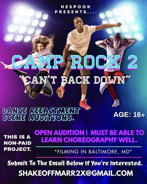 Dance Auditions in Baltimore, Maryland