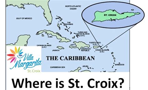 St Croix Map, US Virgin Islands Map | Where is St Croix?Villa Margarita ...