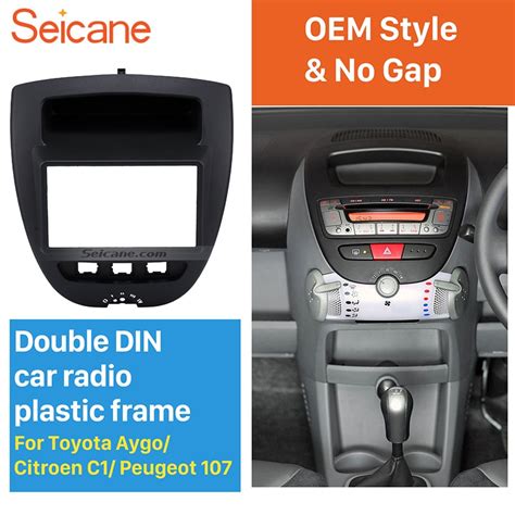 Seicane Great Double Din Car Radio Fascia For Toyo Grandado