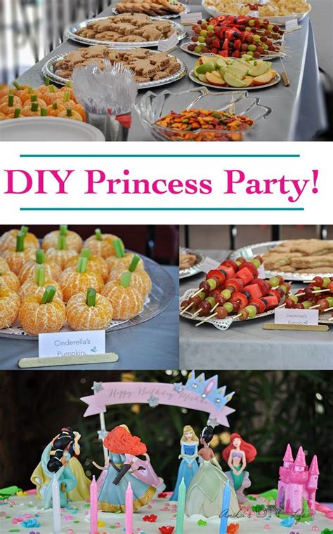 How To Throw The Best Diy Princess Birthday Party Princess Party