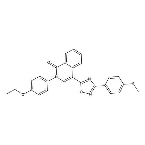 Buy Ethoxyphenyl Methylsulfanyl Phenyl Oxadiazol