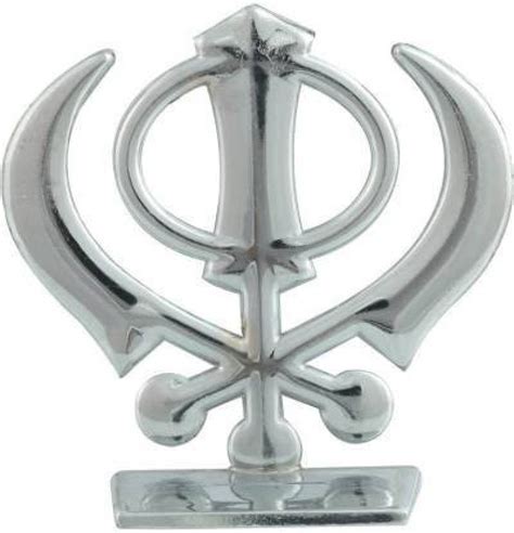 9facts Punjabi Khanda symbols of Sikh Idol Home Decor Pooja Statue Gift Decorative Showpiece ...