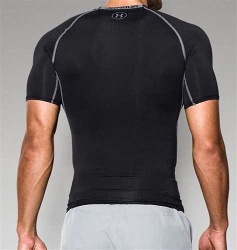 Under Armour Mens Heatgear Short Sleeve Compression Shirt Grunt Force