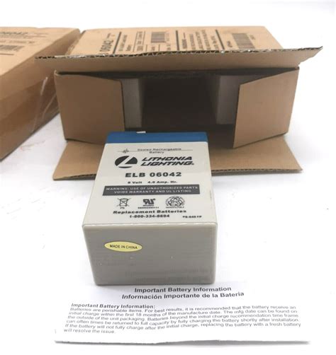 Lithonia Lighting Elb06042 Battery Shelly Lighting