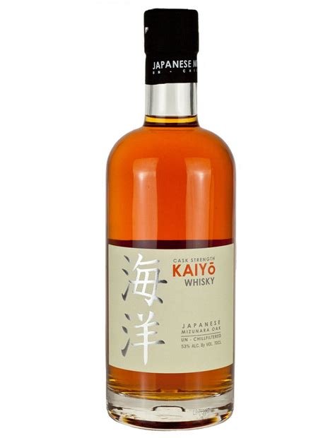 kaiyo cask strength japanese mizunara oak  whisky barrel