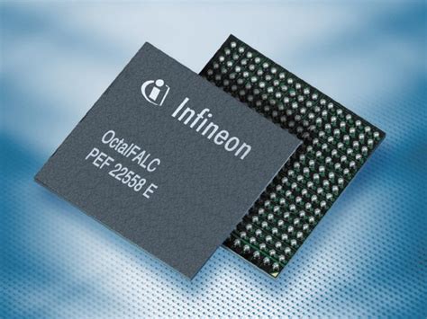 Infineon Bietet Weltweit Kleinsten 8 Kanaligen T1 E1 J1 Framer Line