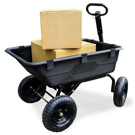 Strongway Poly Garden Wagon - 1200-Lb. Capacity - Greenhouse Megastore