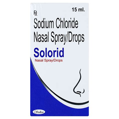 Buy Solorid Nasal Drops 15ml Online At Upto 25 Off Netmeds