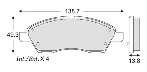 Balatas De Disco Delanteras Nissan Versa 2012 2018