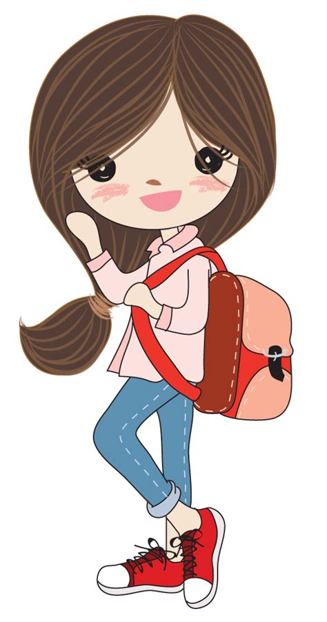 Cliparts from Anna Brunette girls Девушки брюнетки PNG