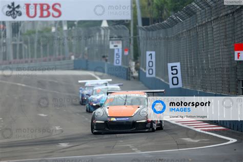 Francis Tjia Ned Openroad Racing At Porsche Carrera Cup Asia Rds