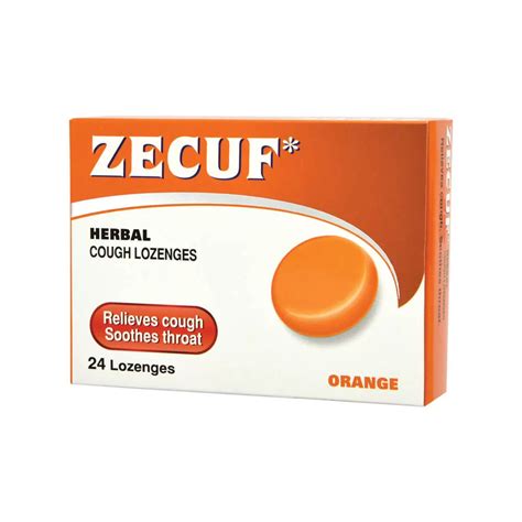 Zecuf Lozenges Immune Orange 24s Pharmacare Online