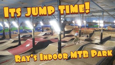 First Experience Rays Indoor Mountain Bike Park Cleveland Ohio