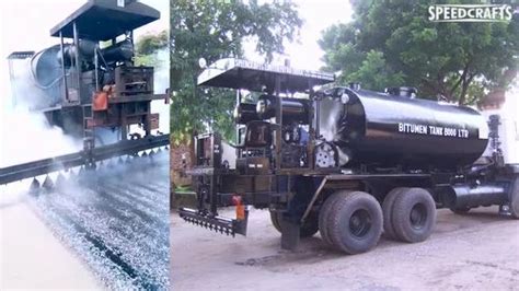 Truck Mounted Bitumen Pressure Distributor At 840000 Piece Bitumen