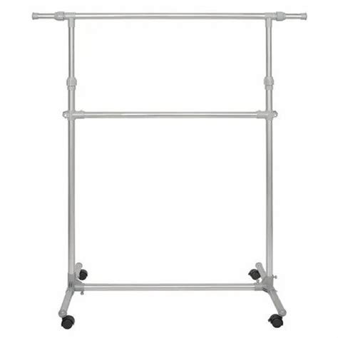 Stainless Steel Double Pole Cloth Drying Stand Model Name Number