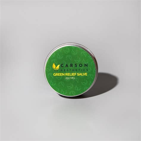 Green Relief Salve - 250mg - Carson Aesthetics Wellness Spa