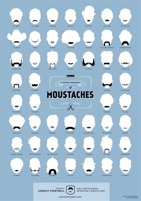 Mustache Styles Chart