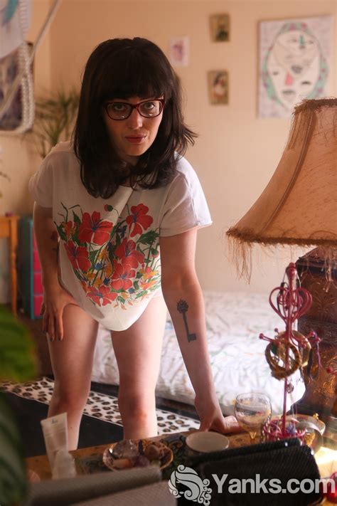 Babe With Glasses Dion Can T Stop Rubbing Her Clitoris And Getting Orgasms NakedPics