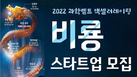 2022 과학벨트 액셀러레이팅 지원사업 비룡 스타기업 모집 이벤터스