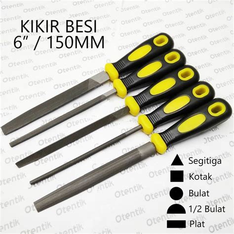 Jual KIKIR BESI 6 PLAT BULAT KOTAK SEGITIGA SETENGAH BULAT