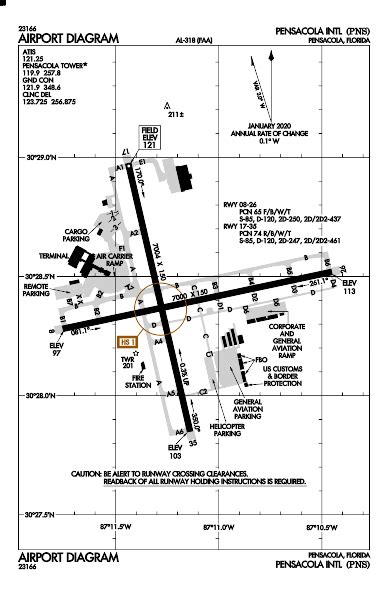 Pns Airport Code Pensacola Regional Airport