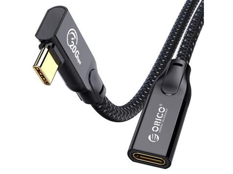 Orico Type C Extension Cable 20gbps Data Transfer Fast Charge 100w Hd