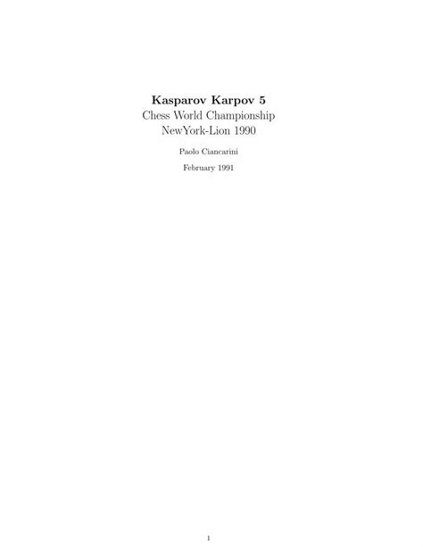 (PDF) Kasparov - Karpov 1990 - DOKUMEN.TIPS