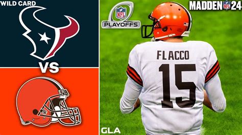 Browns Vs Texans Simulation Wild Card Playoffs Madden Ps Youtube