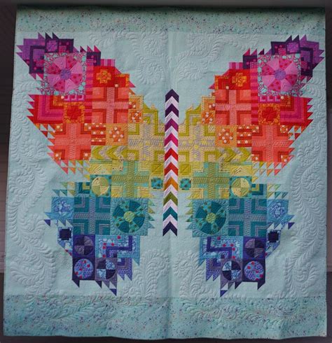 Tula Pink Butterfly Quilt Fabric Kit