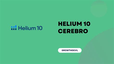 Helium 10 Cerebro: How To Use It For Keyword Research?