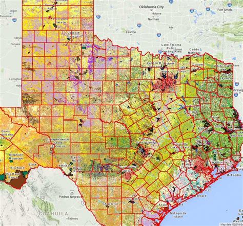 Texas State Parks Map