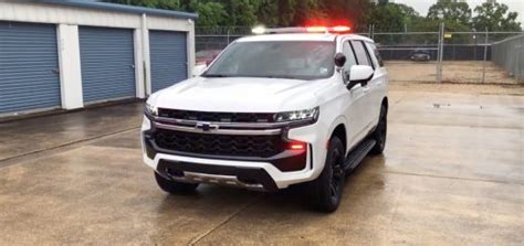 Check Out The Emergency Lights For The 2021 Chevy Tahoe Ppv