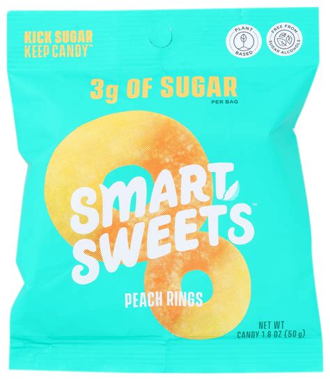 SmartSweets Peach Rings | Carewell