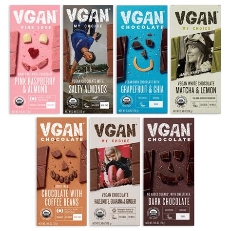 Vegan Chocolates 7 Pack Variation Summer 24 – VGAN Chocolates