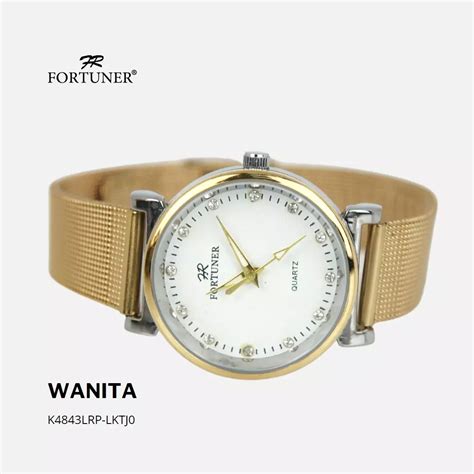 Jual Fortuner Watch Fortuner Jam Tangan Wanita Analog Rantai Pasir