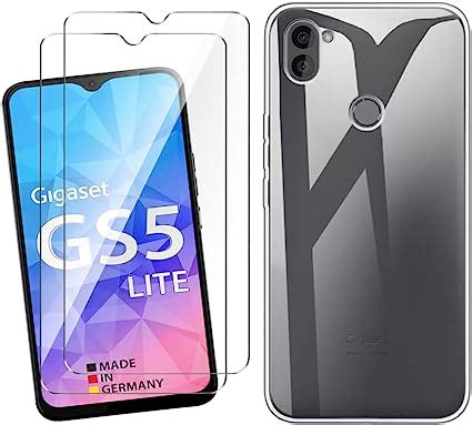 SCDMY Handyhülle für Gigaset GS5 LITE Hülle Displayfolie Weich