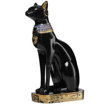 Egyptian Goddess Cat Statue | Egyptian cat goddess, Egyptian goddess ...