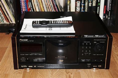 Pioneer Elite DV F07 300 Disc DVD Player W Remote Manual Reverb