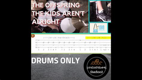 The Offspring The Kids Arent Alright Drums Only Play Along By Praha