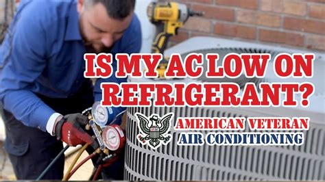 How Do I Know If My Air Conditioner Needs Refrigerant Youtube