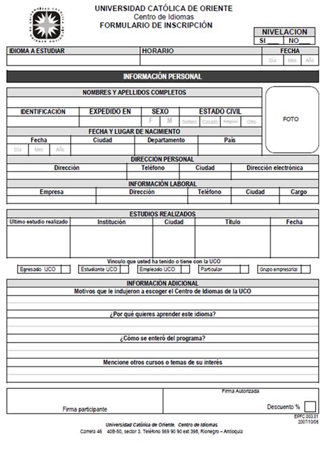 Ejemplos De Formularios - Consejos