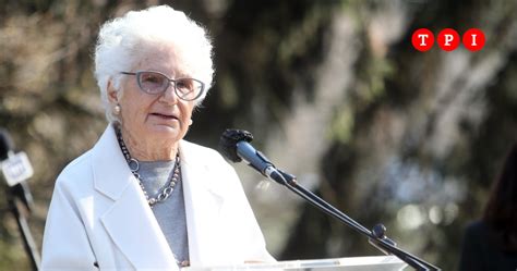 Liliana Segre Visitare Auschwitz è come entrare in un santuario non