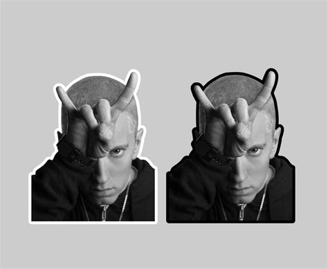 Eminem Sticker Decal Etsy