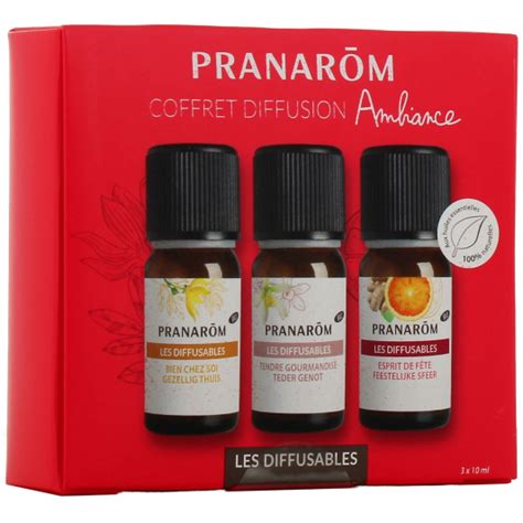 Pranarom Coffret Diffusion Les Diffusables